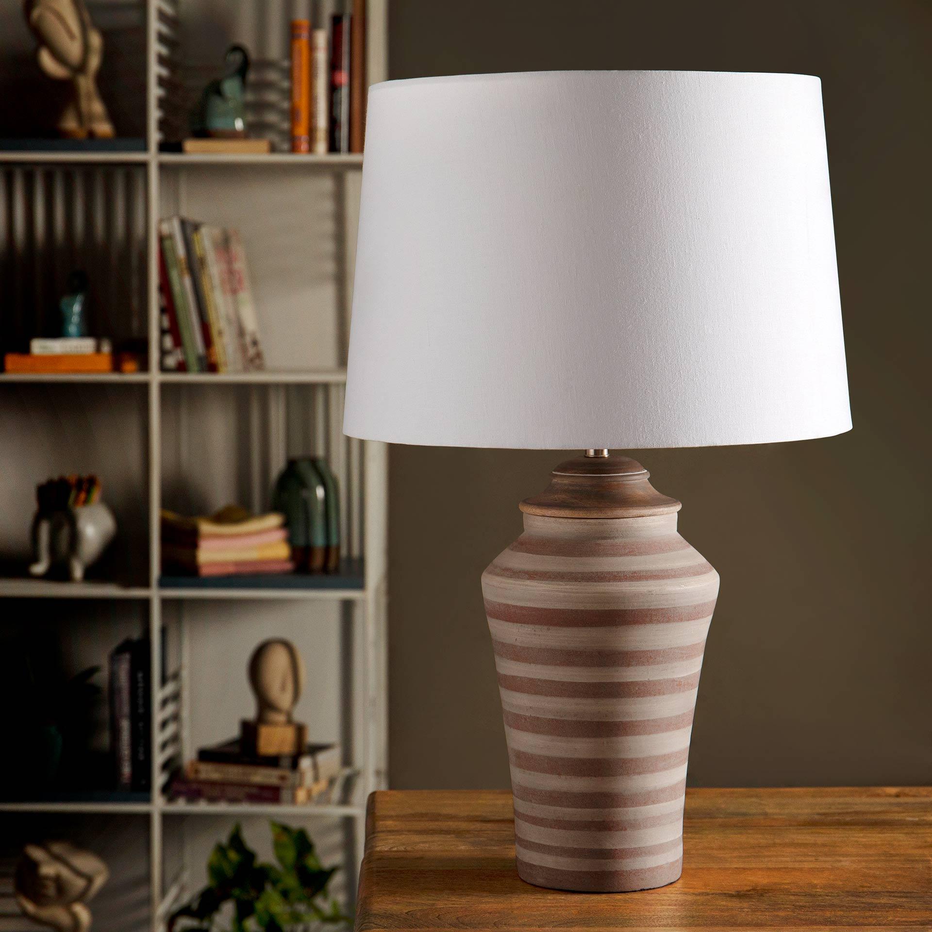 Luminaire Terracotta Table Lamp