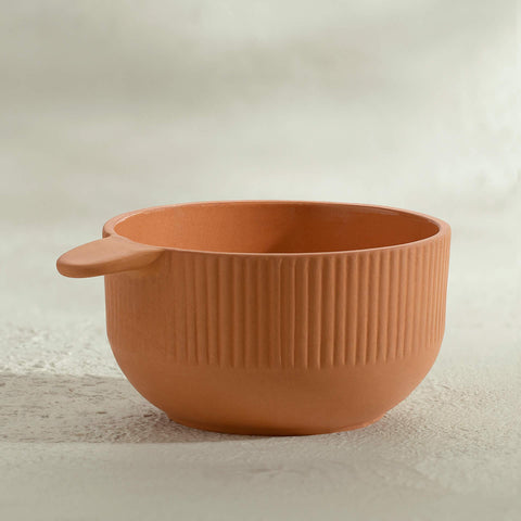 Sienna Terracotta Mixing Bowl (Large) - ellementry