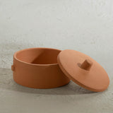 Knurl Terracotta Curd Setter(Small) - ellementry