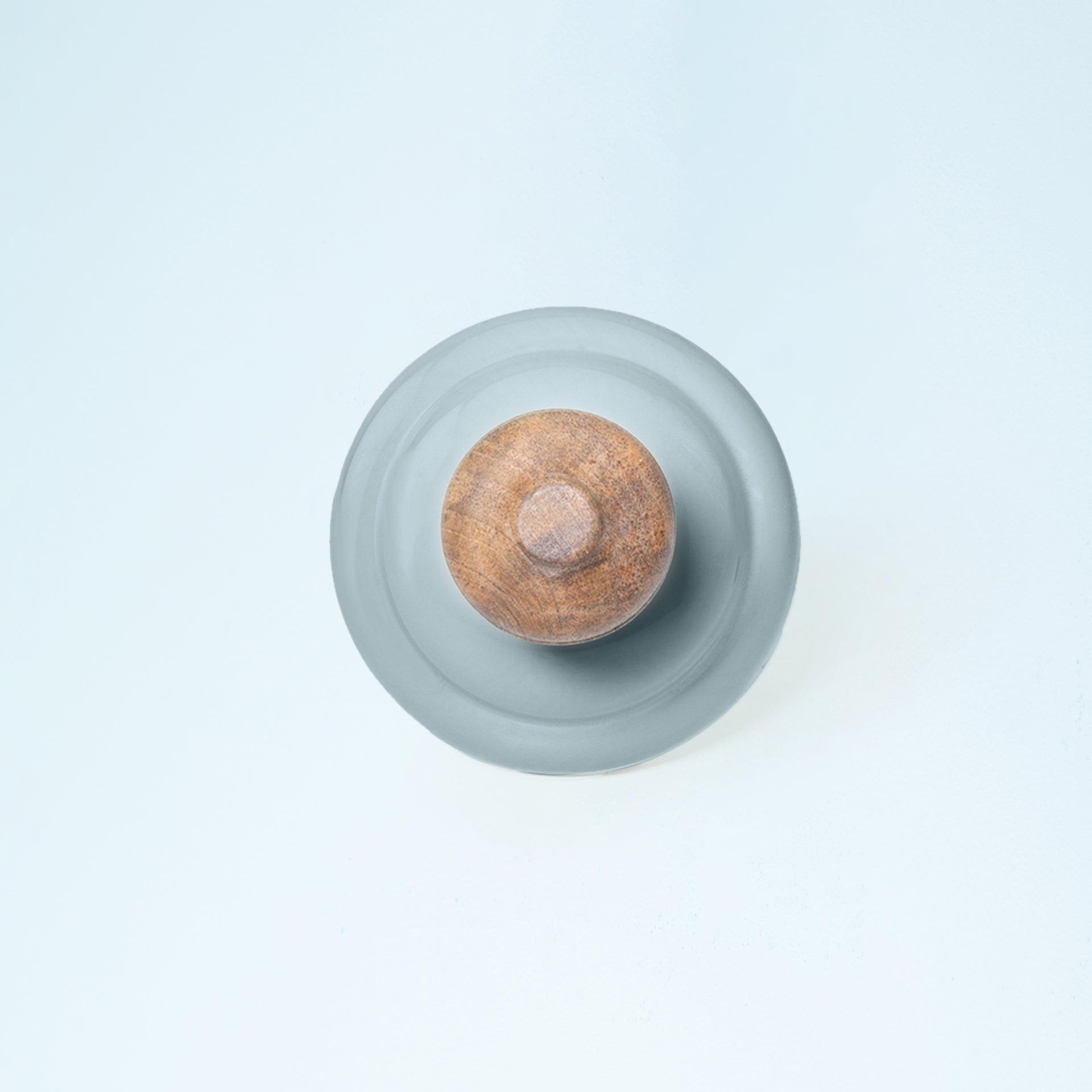 Bluish Grey Wooden Hook