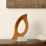 Dove Teak Wood Accent (Large) - ellementry