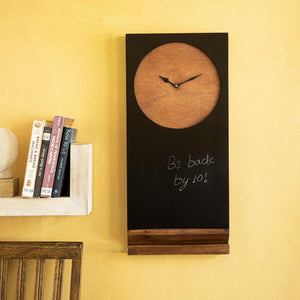 on time notice board & clock