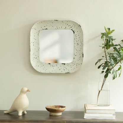 Farmhouse Flair Wall Mirror - Square - ellementry