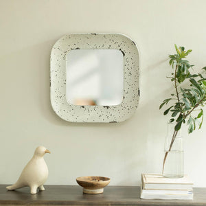 Farmhouse Flair Wall Mirror - Square