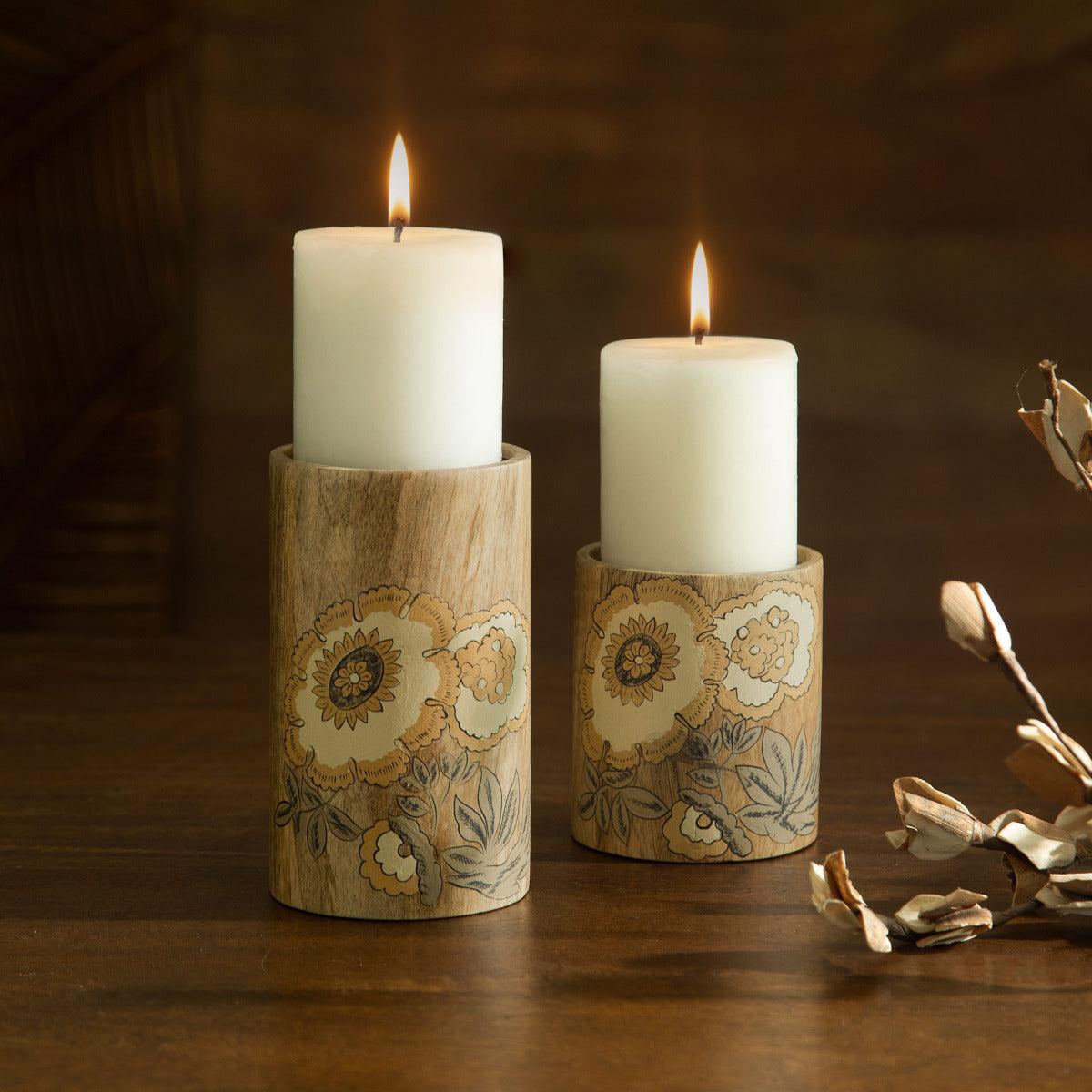 Fleur D'or Candle Stand Large - ellementry