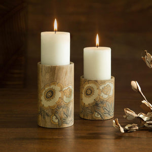 Fleur D or Candle Stand Large