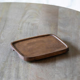 mango wood square platter small - ellementry