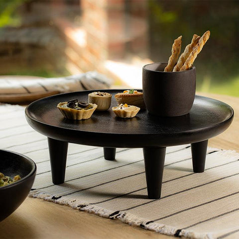 Midnight Mango Wood Platter - ellementry