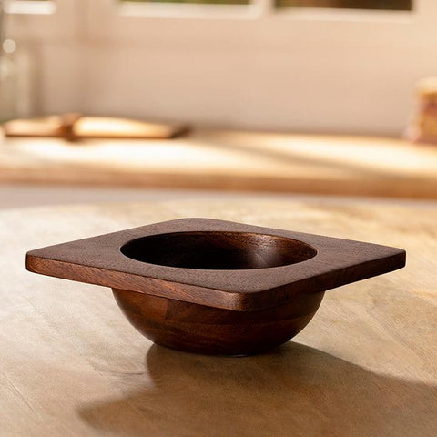 Mango Wood Hearty Bowl(Small) - ellementry