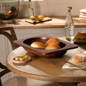 Mango Wood Hearty Bowl (Rectangle)