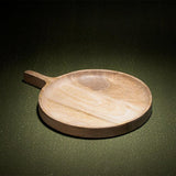 Ochre Mango Wood Platter (Small) - ellementry