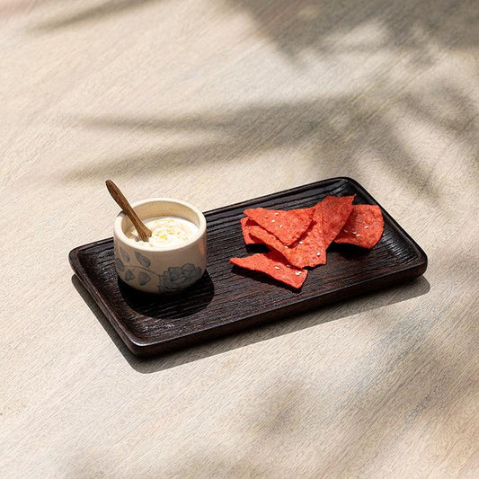 Brunet Mango Wood Platter (Long) - ellementry