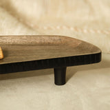 Orbis Asymmetric Tri Legged Platter - ellementry