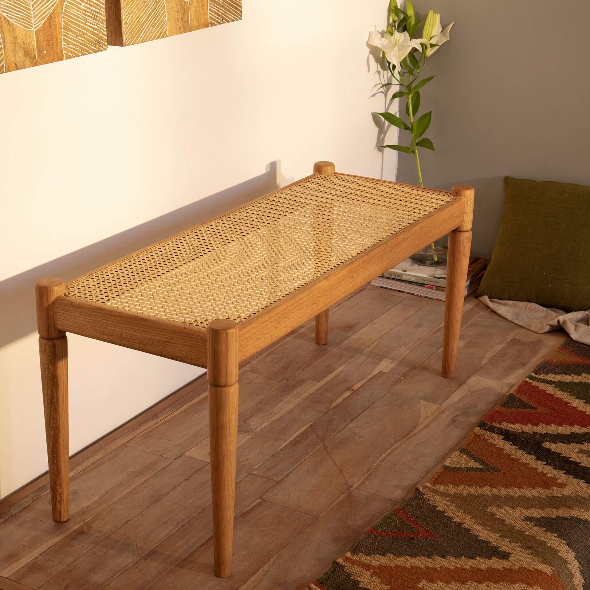 Cane Craft Bench