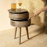 Two Decker Storage Side Table - ellementry