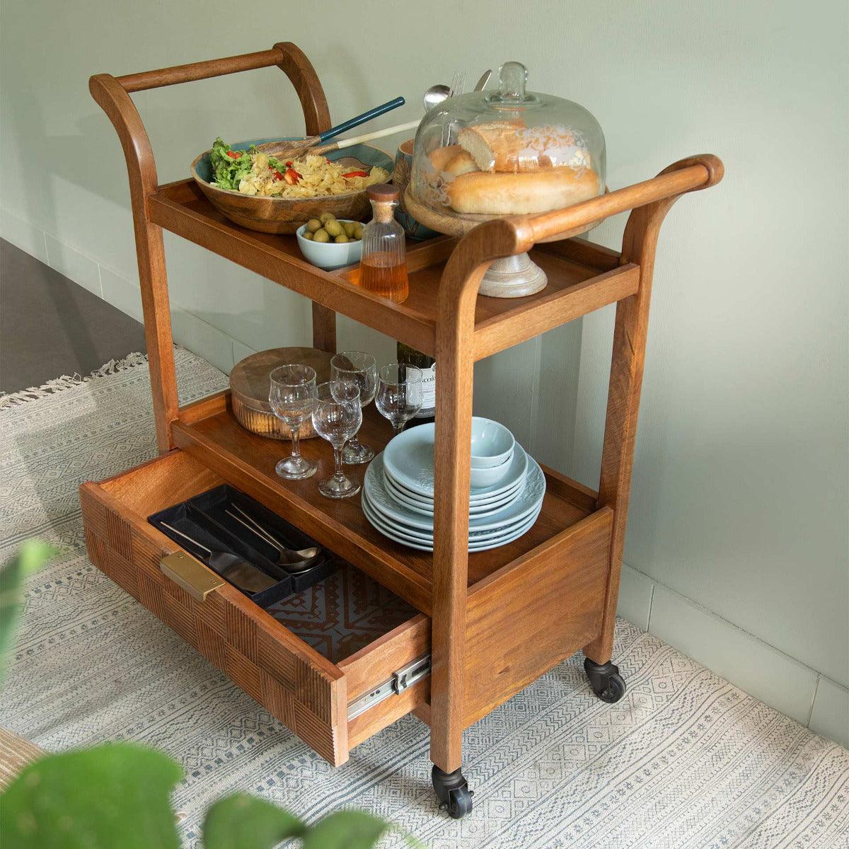 Bruno bar trolley