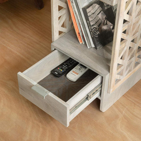 Palace Window one drawer end table - ellementry