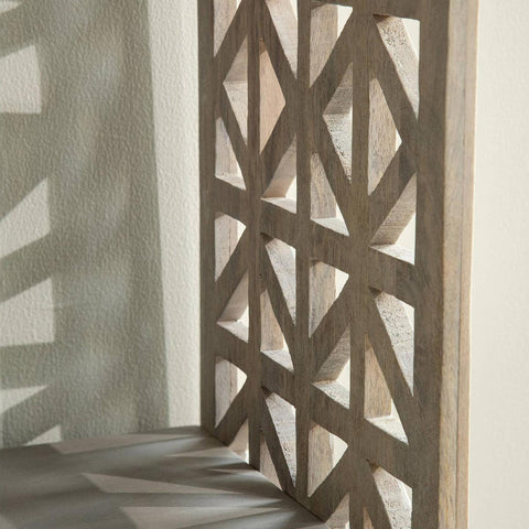 Palace Window one drawer end table - ellementry