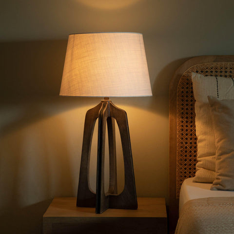 Twain Table Lamp W/Shade - ellementry