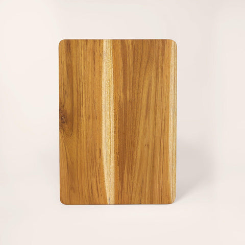 in teak wooden chopping board - ellementry