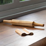 In Teak Wooden Belan with Stand - ellementry