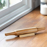 In Teak Wooden Belan with Stand - ellementry