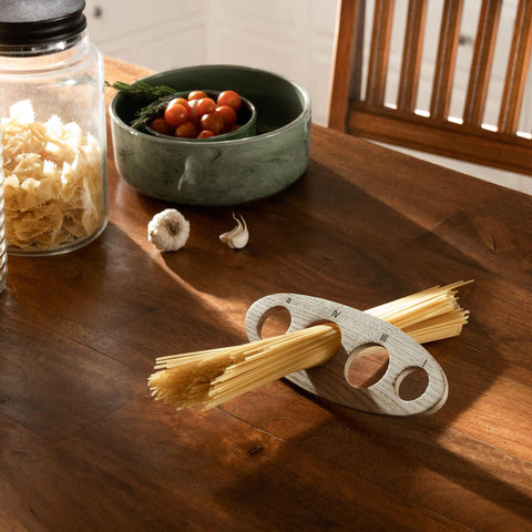 OAK PASTA MEASURE 4 PORTION OVAL NATURAL - ellementry