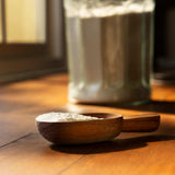 teak wood scooper medium - ellementry