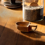 teak wood scooper large - ellementry