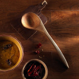 Teak Wood Ladle - ellementry