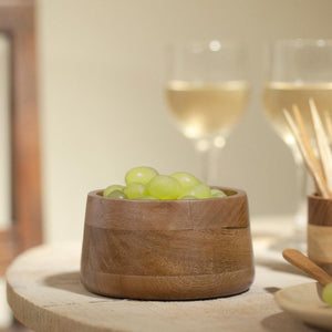 Fryst Wooden Nut Bowl