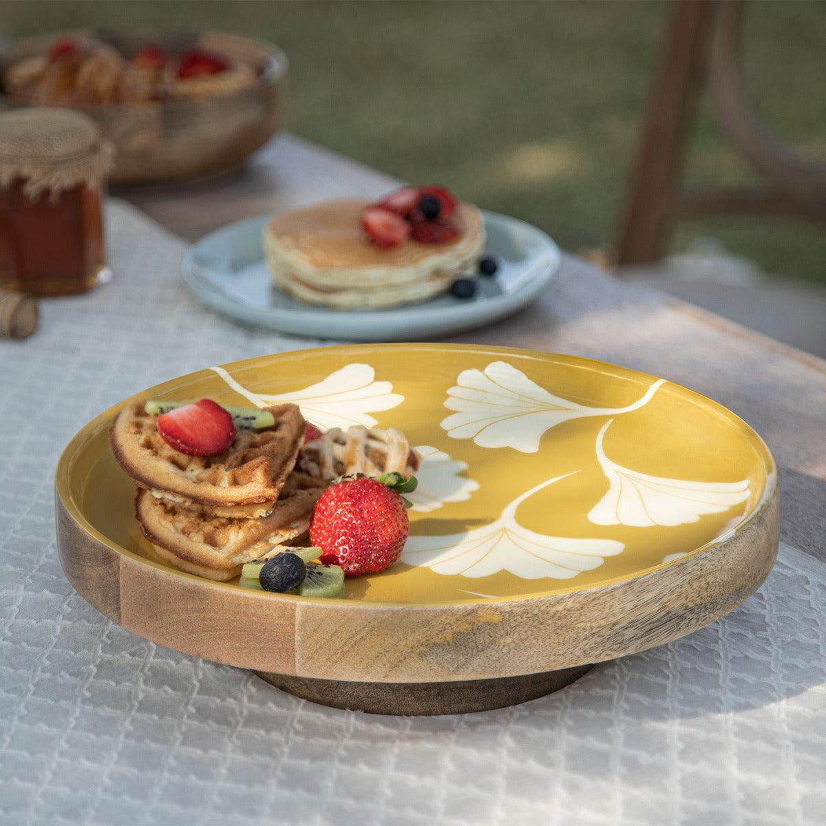 Aria wooden cake stand - ellementry