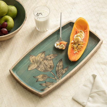 Iris large serving platter - ellementry