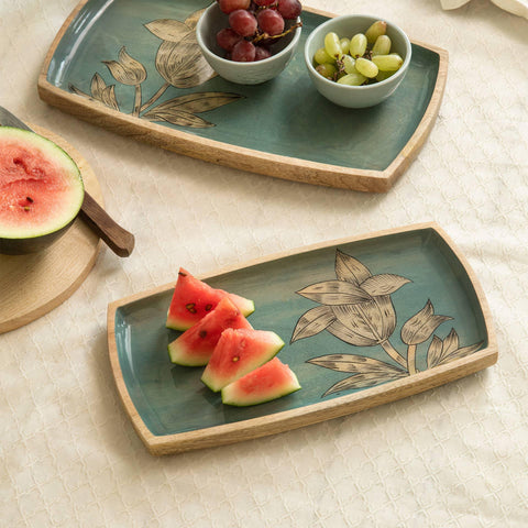 Iris small serving platter - ellementry