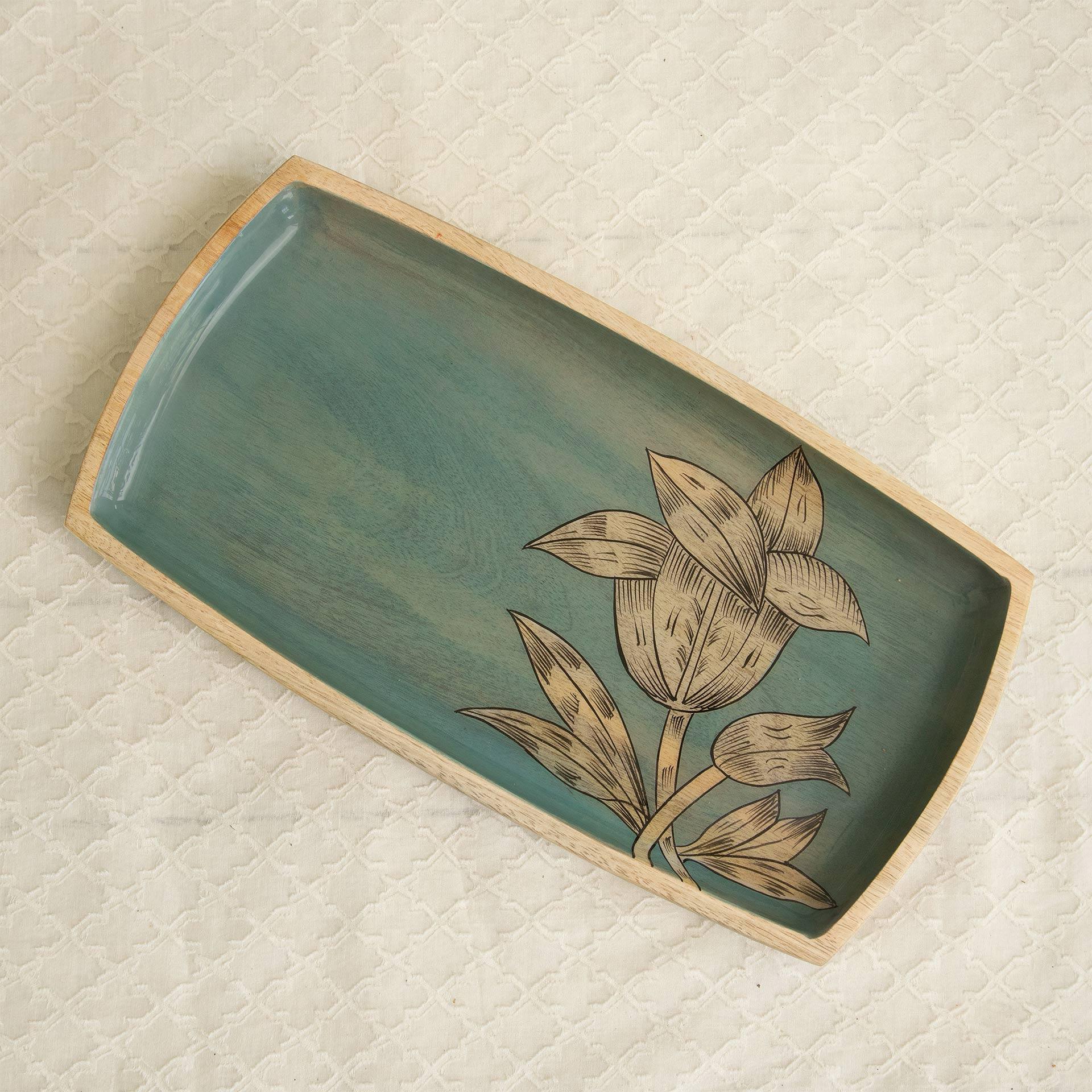 Iris small serving platter