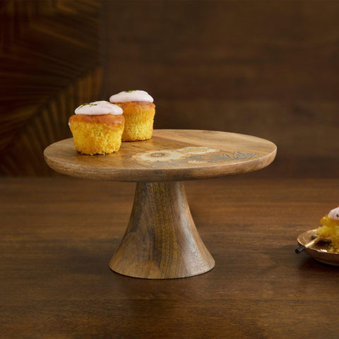 Fleur D'or Cake Stand with Base - ellementry