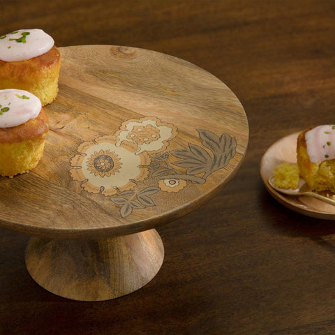 Fleur D'or Cake Stand with Base - ellementry