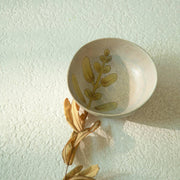 Wisteria Yellow Nut Bowl