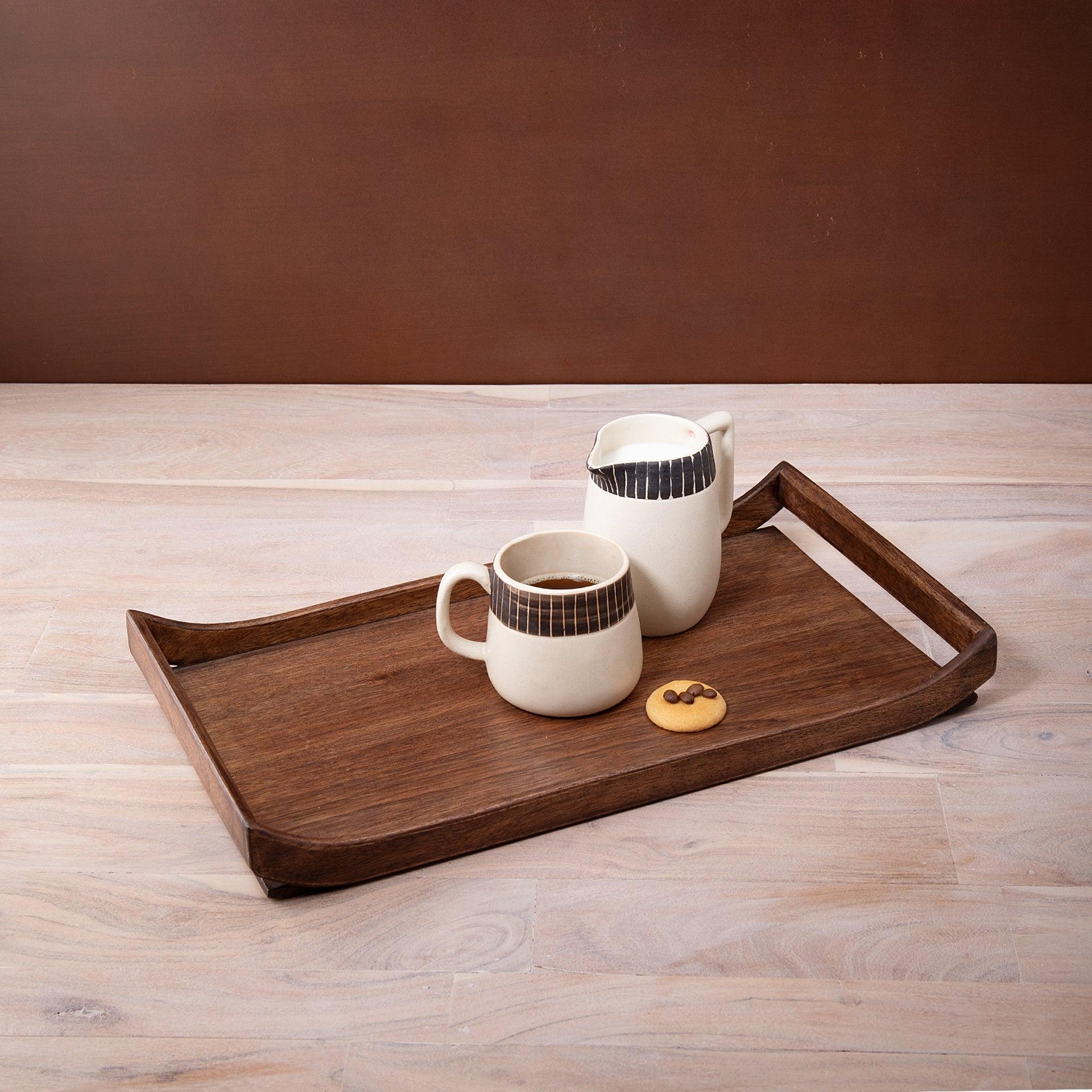 Wooden Tea Tray Tea Gift Set Wooden Tea Cups, Tea Tray And Coaster