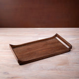 brown wood tray - ellementry