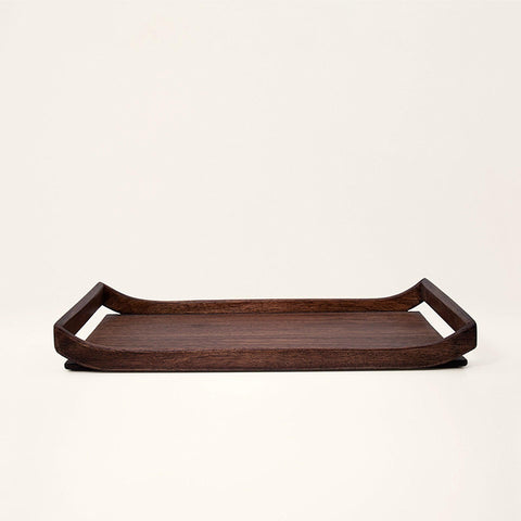 brown wood tray - ellementry