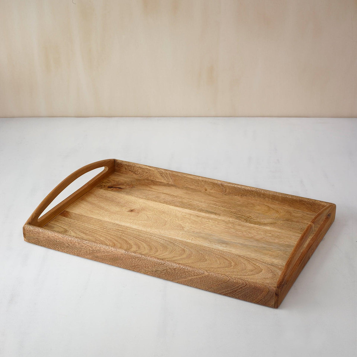 in teak wooden tray- small - ellementry