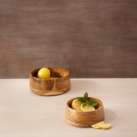 In Teak Wooden Bowl - Small - ellementry