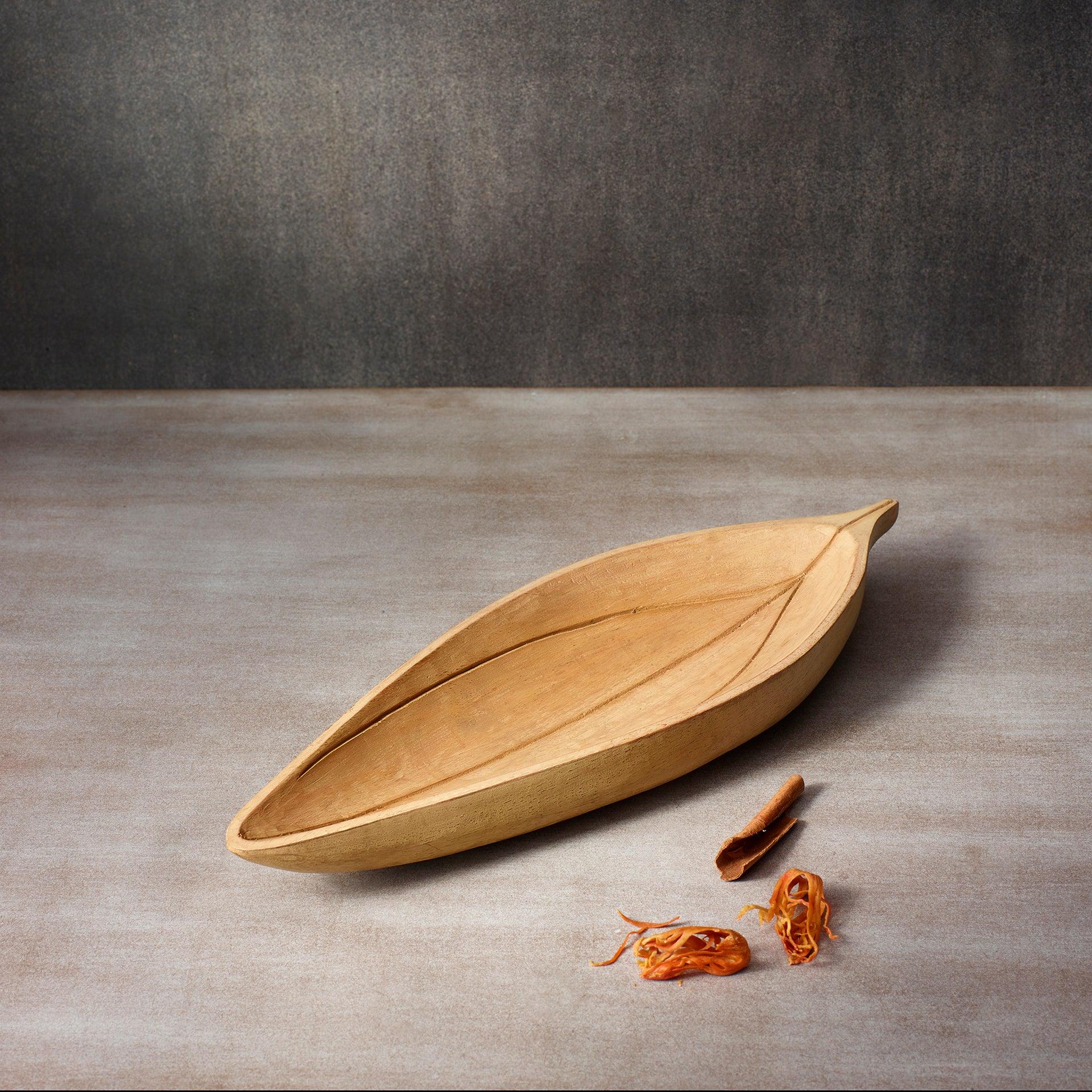natural masala wooden platter