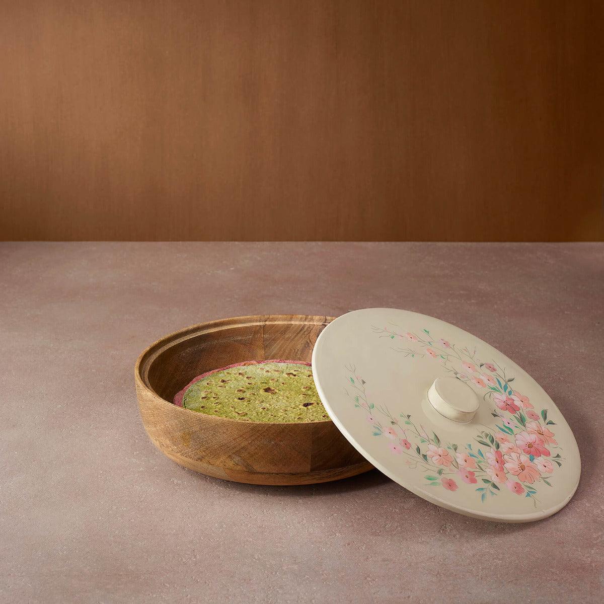 wood roti box- large - ellementry
