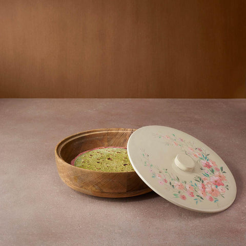 wood roti box- large - ellementry