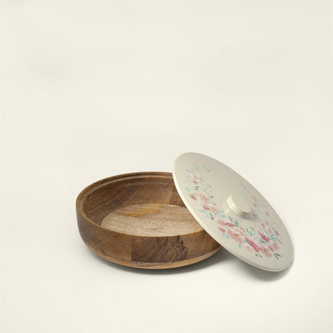 wood roti box- large - ellementry