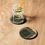 Shibori Fibre Coaster (Set of 2) - ellementry