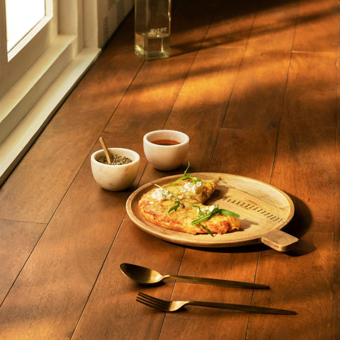 Stitch Sense Mango Wood Platter Small - ellementry