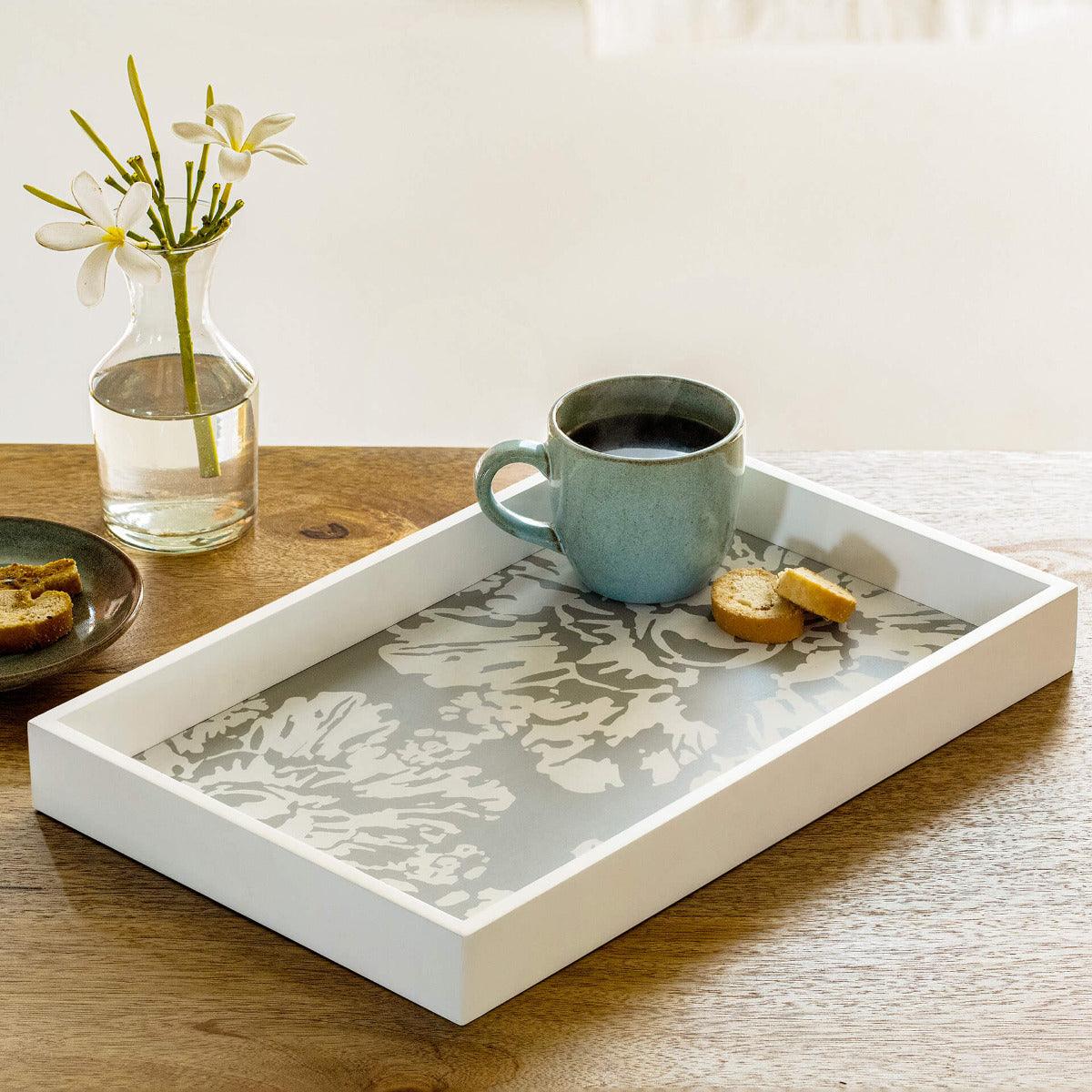 Shade of Grey Wooden Tray